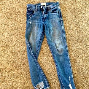 Women's High Rise Skinny Jeans